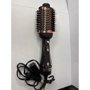 MiroPure Hot Air Brush HY-037 1000W OneStep Hair Dryer Volumizer Black Rose Gold